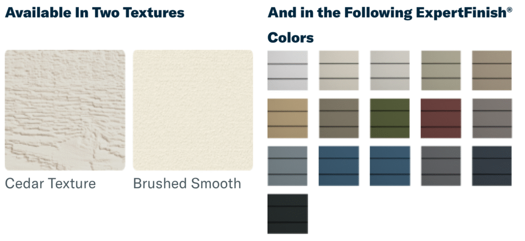 Types of siding and choices