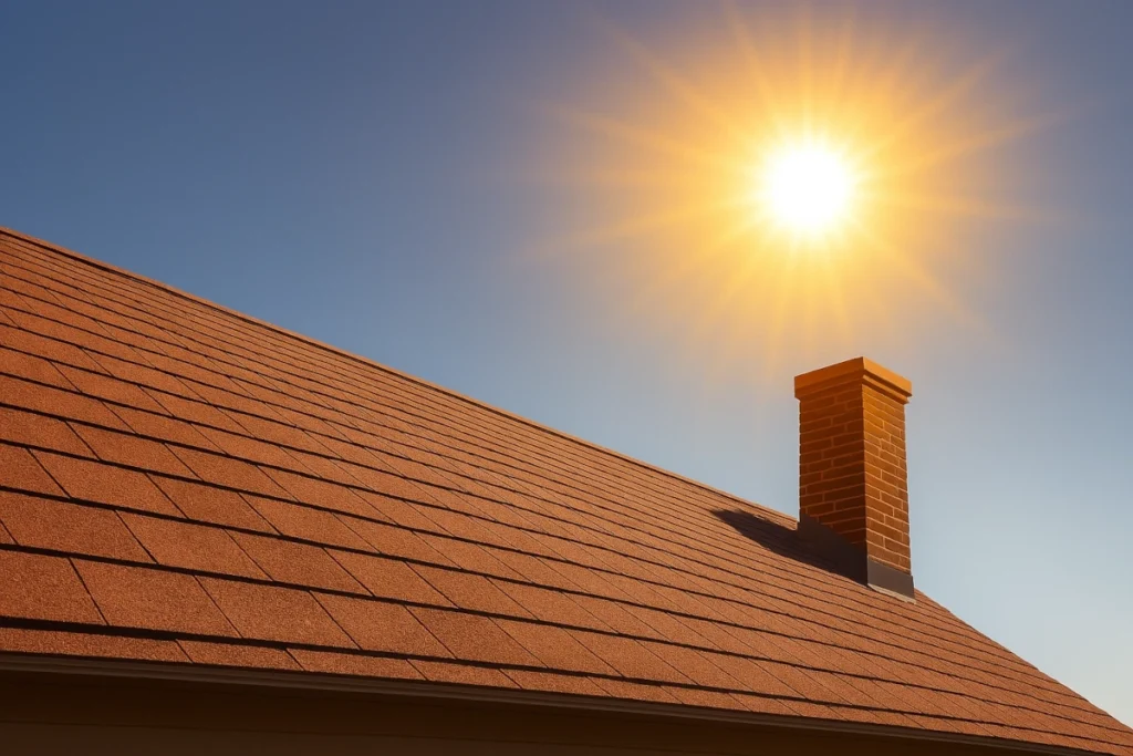 Summer Heat on Roof