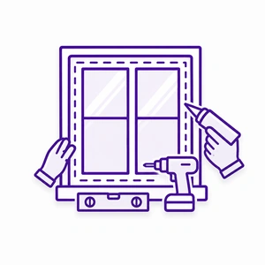 Better window installation craftsmanship icon for Morris County NJ residential projects