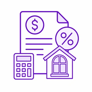 Low APR financing icon for new construction window projects by MOCO Roofing