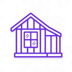 New construction window installation icon for Morris County NJ home building projects