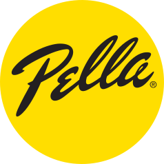Pella windows logo for Morris County replacement window services.