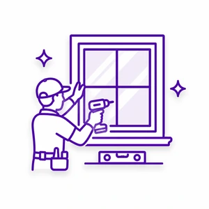 Professional ProVia window installation icon for Morris County NJ homes