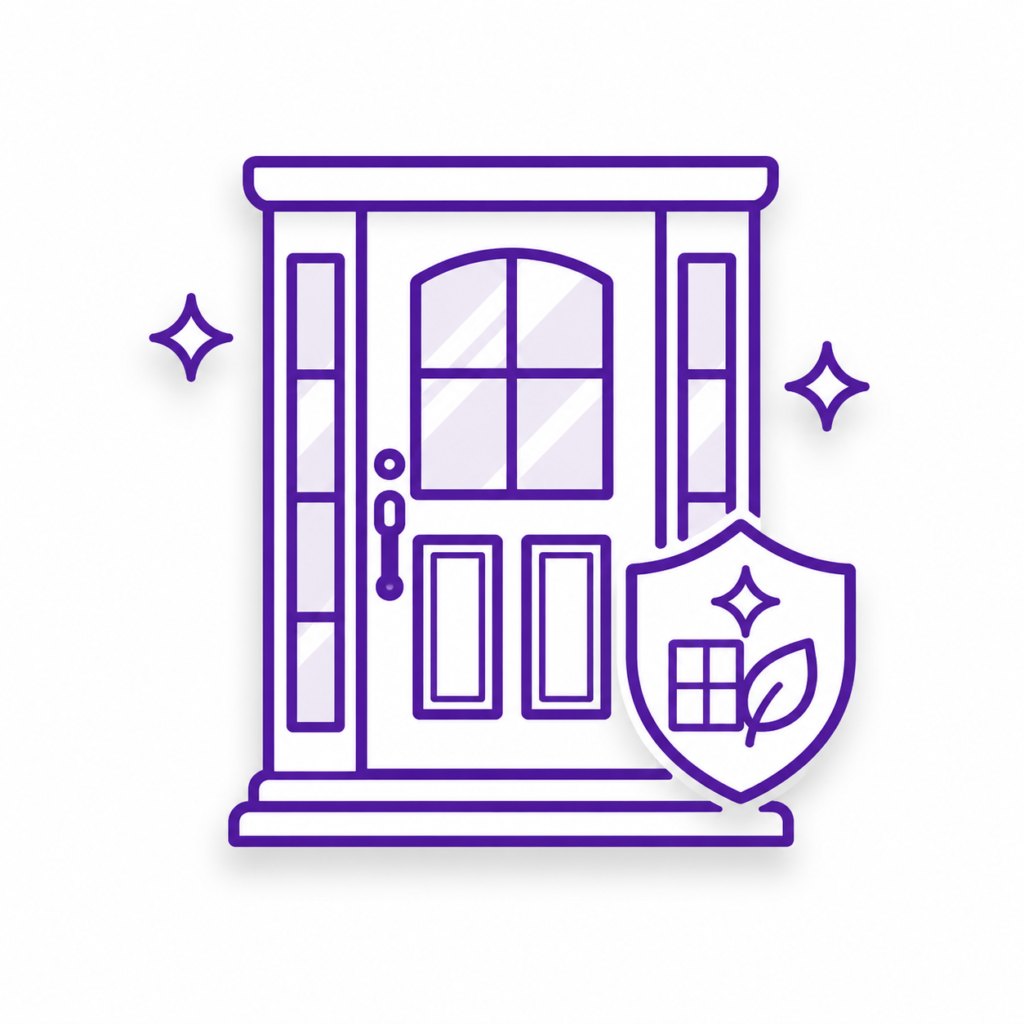 ProVia entry door energy efficiency icon for Morris County NJ homeowners