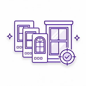 ProVia window product selection icon for Morris County NJ home goals