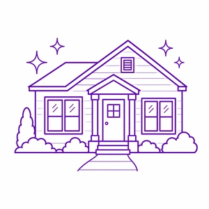 Replacement window clean updated look icon for Morris County NJ homes