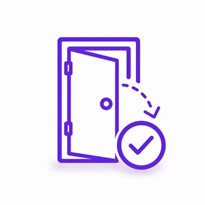 Smooth operating door reliability icon for Morris County NJ door installation