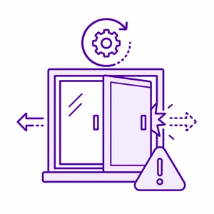 Smooth operation icon for new construction window functionality in Morris County NJ