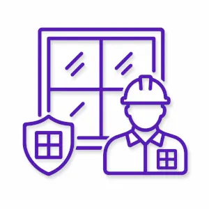 Specialized window installation crew icon for Morris County NJ homeowners