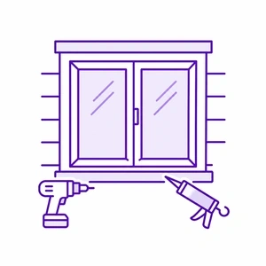 Window installation related service icon for Morris County NJ door projects