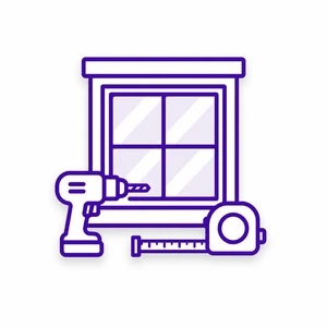 Window installation services icon for ProVia door page in Morris County NJ