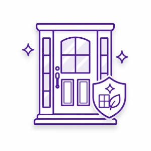 ProVia entry door energy efficiency icon for Morris County NJ homeowners